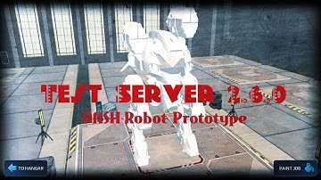 War Robots Test Server 2.6.0- Dash Robot Prototype!