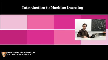 Machine Learning- Professor Pascal Poupart
