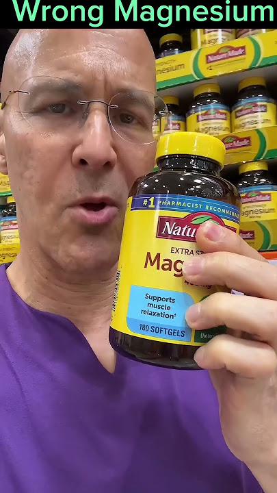 Make Sure You Don’t Buy the Wrong MAGNESIUM!  Dr. Mandell