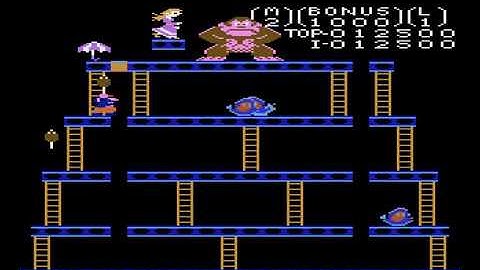 Atari 7800 Longplay [008] Donkey Kong