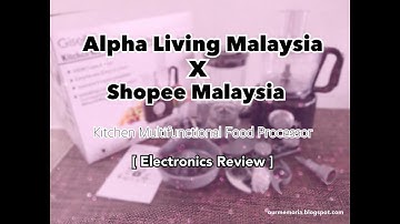 Giselle Kitchen Multifunction Food Processor Unboxing
