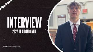 Interview | 2027 Notre Dame DE Commit Aidan O'Neil Explains Notre Dame Decision and More