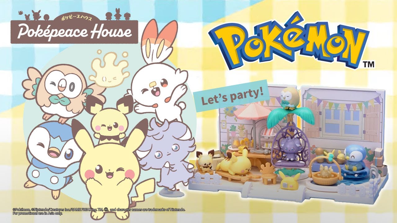 Pokémon】Poképeace House Garden Party - YouTube