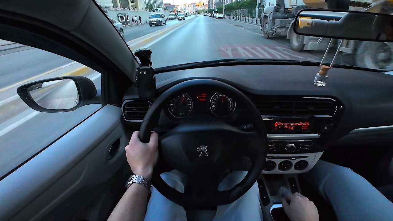 VİRAJLI YOLLARDA BOL GAZLAMALI POV SÜRÜŞ! | GAZLAMAYA DOYACAKSINIZ! | 1.6 HDİ PEUGEOT 301