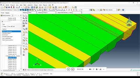 Abaqus - Composite Extended End-Plate Connections - Partition - Part 4