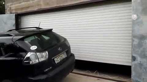 Garage door with remote control via Telegram sample