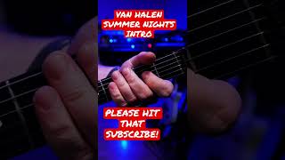 Van Halen - Summer Nights Intro