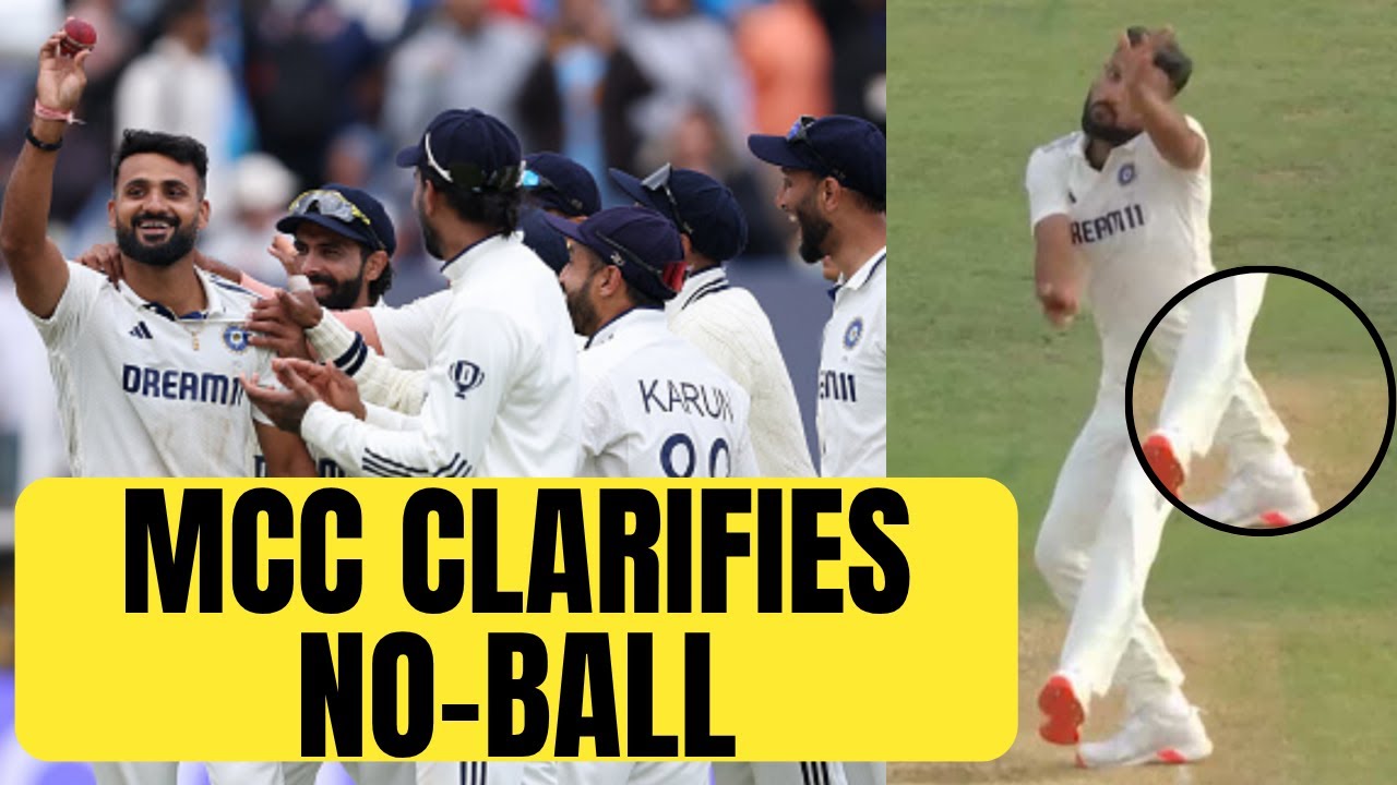 Akash Deep 'No-ball' incident in Edgbaston - MCC seals the debate |Sports Today