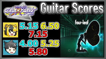 [GITADORA GuitarFreaks] four-leaf - Guitar & Bass Scores