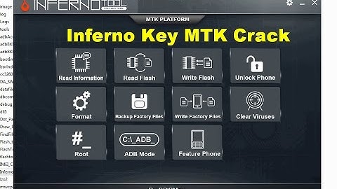 Inferno Key MTK Crack - How to Install and Download Link