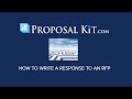 How to Write an RFP Response (Government, Private Sector, Grant, etc.)