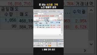 돈 버는 시스템을 구축하는 주식 노션 템플릿 공유