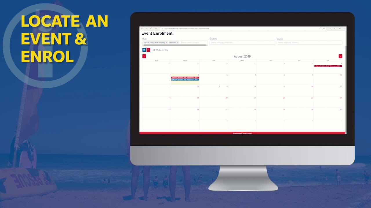 6 How to locate and register for an event within the Members Area For ...