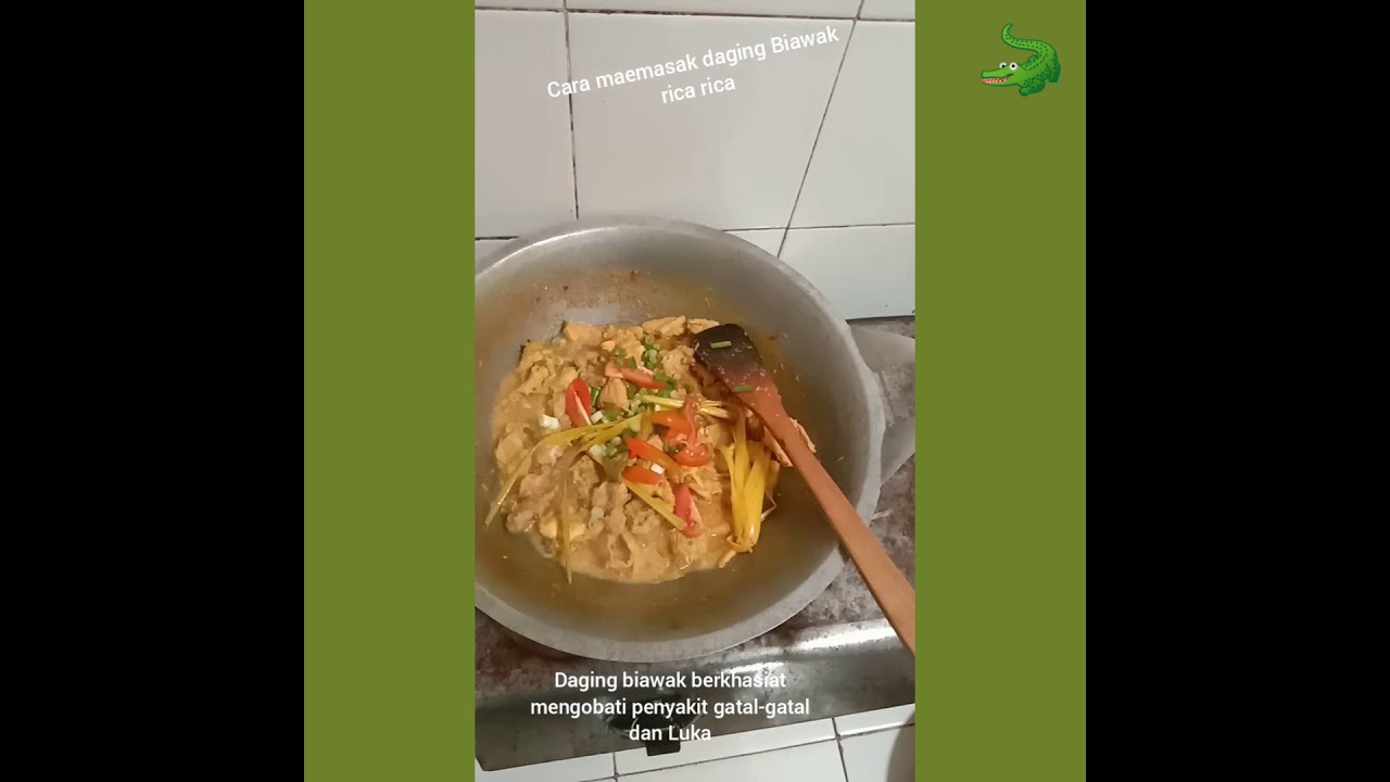 Cara memasak daging biawak ricarica yang lezat dan Cara memasak daging biawak ricarica yang lezat dan