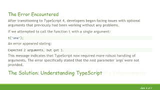 Famous Understanding TypeScript's Optional Arguments: A Deep Dive into Changes and Solutions Wealth