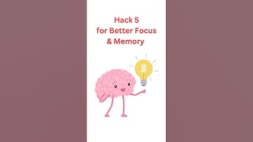 Use Mnemonics for Better Focus & Memory🧠🤯 hack#5 #studytips #shorts