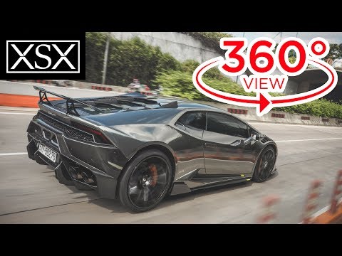 [360°-video-4k]-exploring-lamborghini-huracan-with-virtual-reality---first-in-vietnam-|-xsx