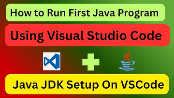 How to run first java program using Visual Studio Code | Java JDk Setup on VsCode