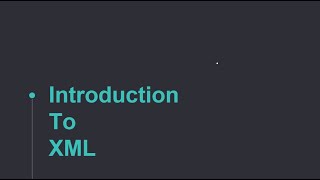 #1 Introduction to XML | شرح بالعربي