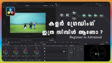 Color Grading Made EASY | Malayalam Davinci Resolve Tutorial #davinciresolve #colorgrading