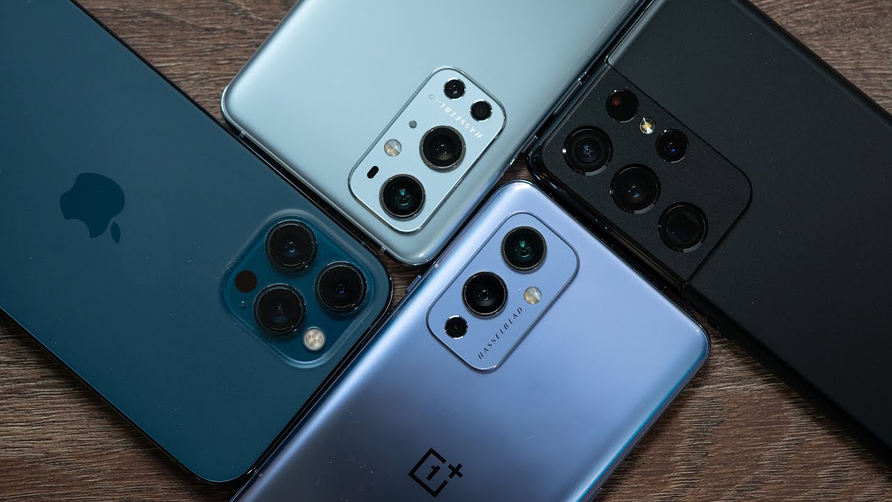 OnePlus 9 Pro vs OnePlus 9 vs iPhone 12 Pro Max vs Samsung S21 Ultra Camera  Comparison