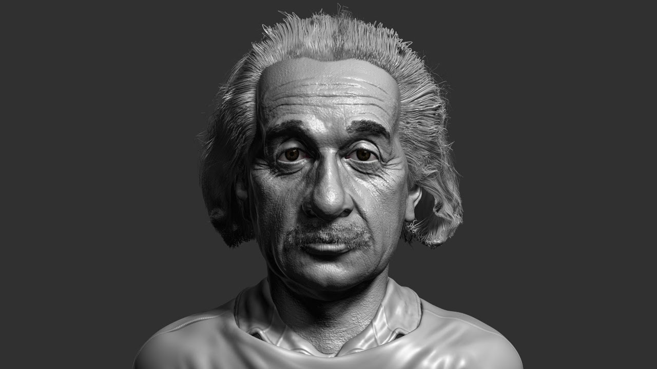 realistic hair zbrush