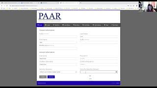 PAAR Portal Non-Member Registration