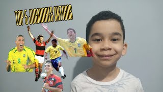 TOP 5 JOGADORES ANTIGOS(anos 80 e 90)