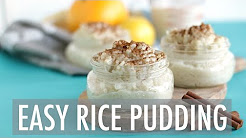 EASY RICE PUDDING RECIPE | Healthy Rice Pudding