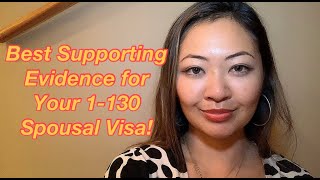 Best Supporting Evidence for Your I130 Spousal Visa
