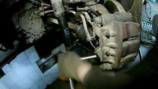 Reno Master,Nissan Interstar Замена подшипника передней ступицы Reno Master,Nissan Interstar Замена подшипника передней ступицы