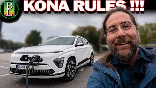 Hyundai Kona EV 2024  110 km/h range test