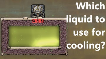 Oxygen Not Included HowTo - Comparing most relevant liquid coolants