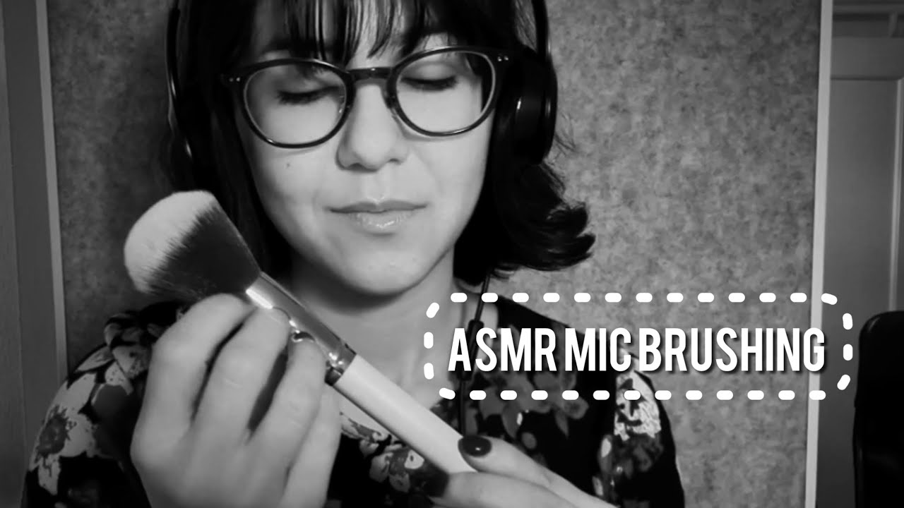 asmr - mic brushing and scratching 🎙️ (whispering, brushing, scratching ...