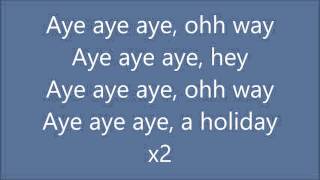 Holiday Akon ft DJ Antoine with lyrics