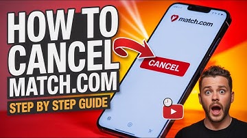 How to Cancel My Match.com Subscription? - Step by Step Tutorial 2025
