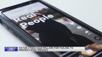 TikTok is hit with $368 million fine under Europe