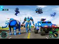 Elephant Car Robot Transform: Robot Truck Airplane Transportation Game #2 - Android Gameplay
