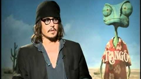 "Rango" interview with Johnny Depp. By Jeff Bayer