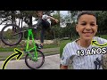 Le regalo las piezas para que arme su bicicleta de STUNT (Un niño muy talentoso)