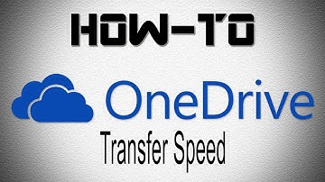 How to Limit OneDrive’s Allowed Transfer Speed