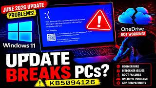 Windows 11 KB5094126 Causing BSODs? Fix Boot &amp; OneDrive Problems