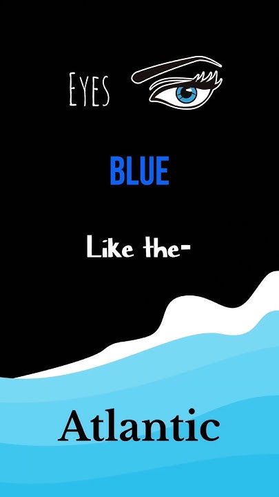 Eyes Blue Like The Atlantic 1 Hour *Eyes blue like the Atlantic * lyric edit! - YouTube