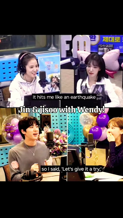 jin and jisoo can never be serious 😂 #blackpink #jennie #jisoo #jin #bts #army #wendy #blink