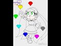 💎 Marie’s super form 💎 SpeedPaint/TimeLapse 💎