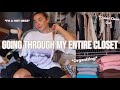 CLOSET CLEAN OUT: Decluttering & Organizing My Wardrobe *This Is Your Sign To Start Fresh*