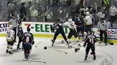 Uwe Krupp vs Dana Murzyn Apr 27, 1996