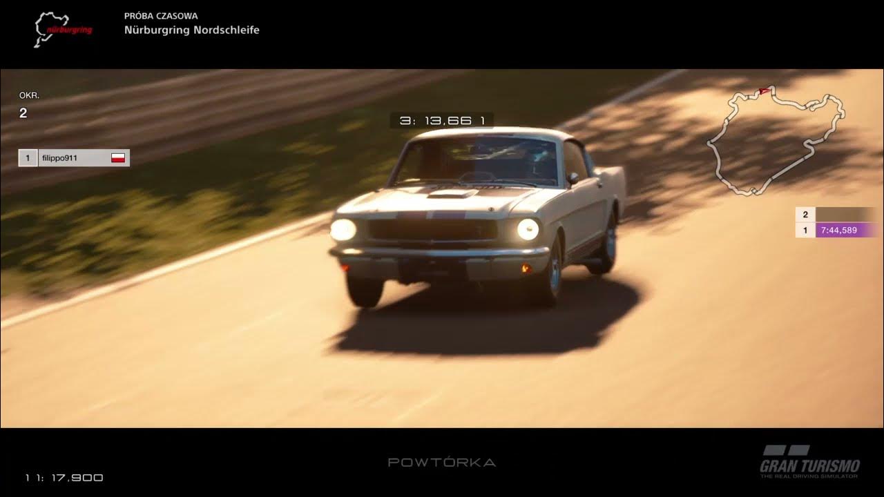 Gran Turismo Sport Shelby GT350 Nurburgring Time Attack YouTube