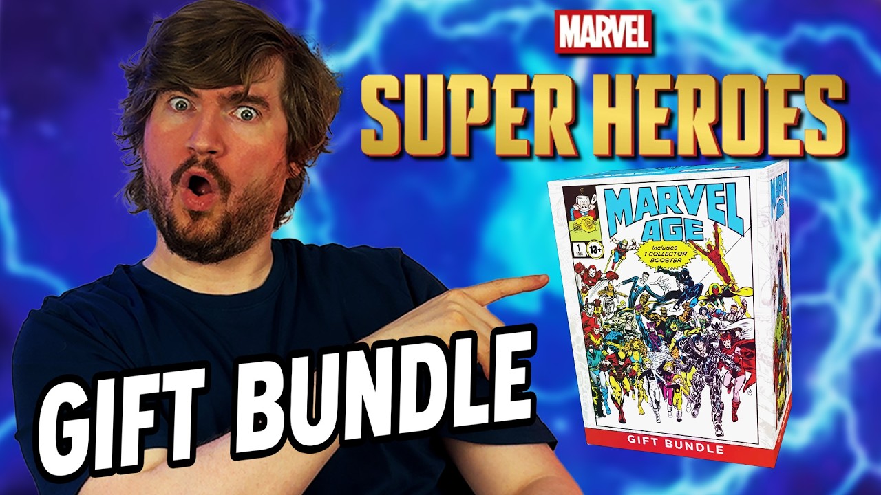 MTG Marvel Superheroes Gift Bundle Unboxing! - YouTube