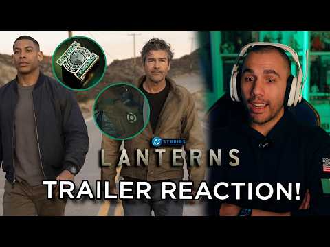 LANTERNS: TRAILER REACTION! VERY WEIRD BUT I LOVE IT